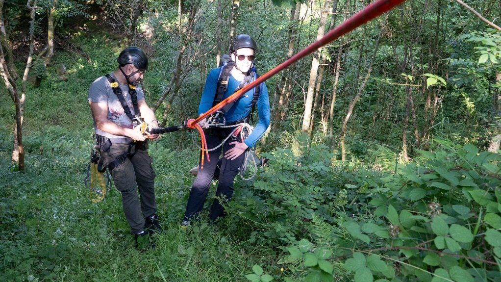 INSTR Accredited Rope Rescue Operator Training.