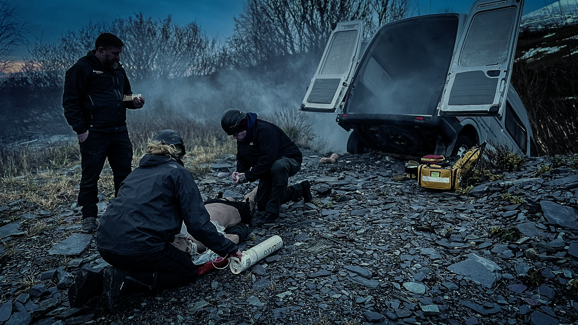 Outreach Rescue training team