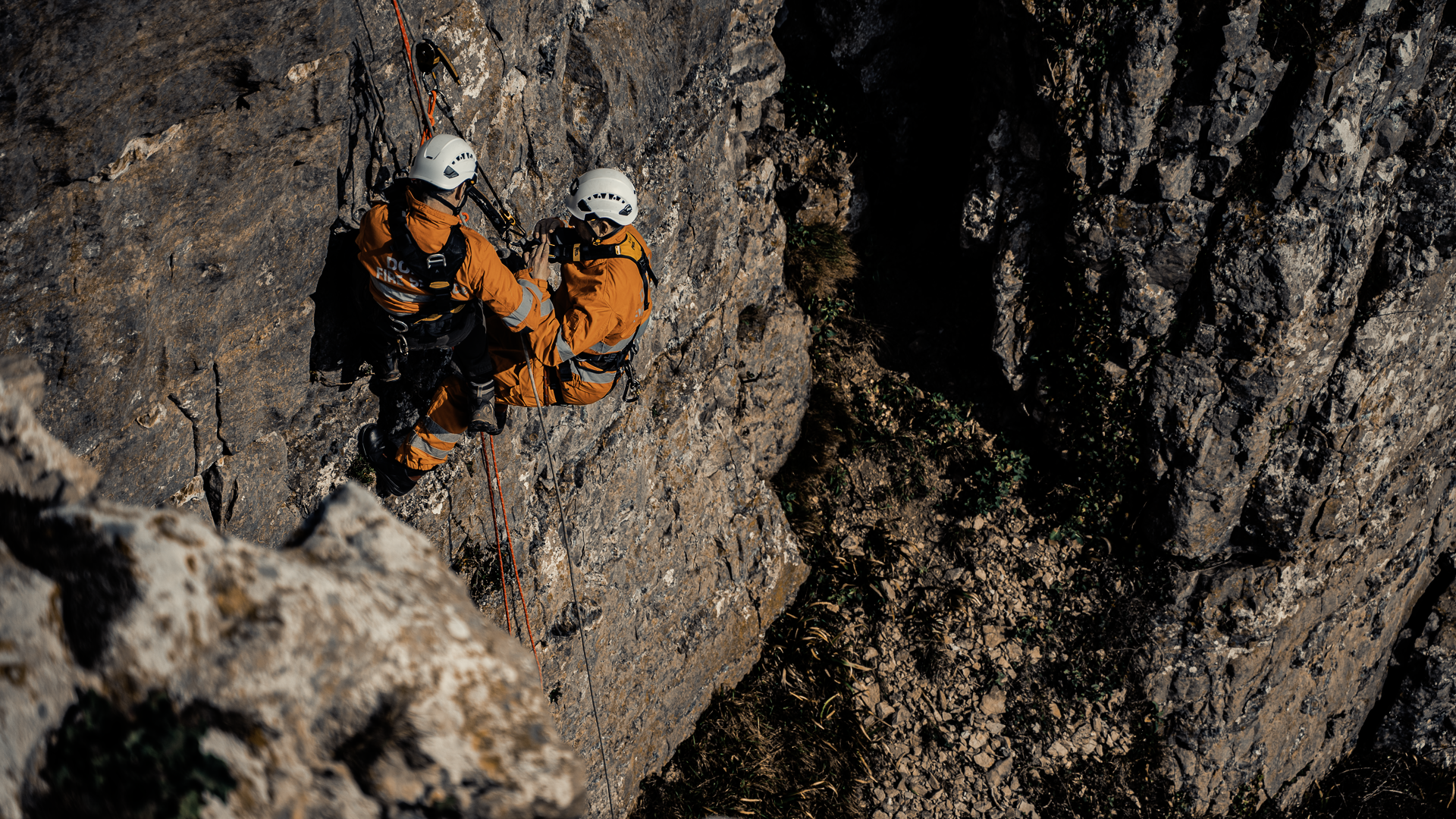Outreach Rescue training team
