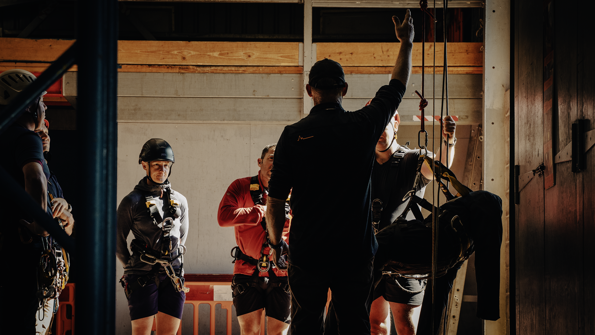 Outreach Rescue training team